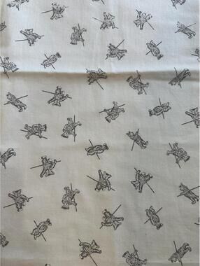 VTG Judie Rothermel Teddy Bears Marcus Brothers Fabric 36” X 43” Quilt Craft